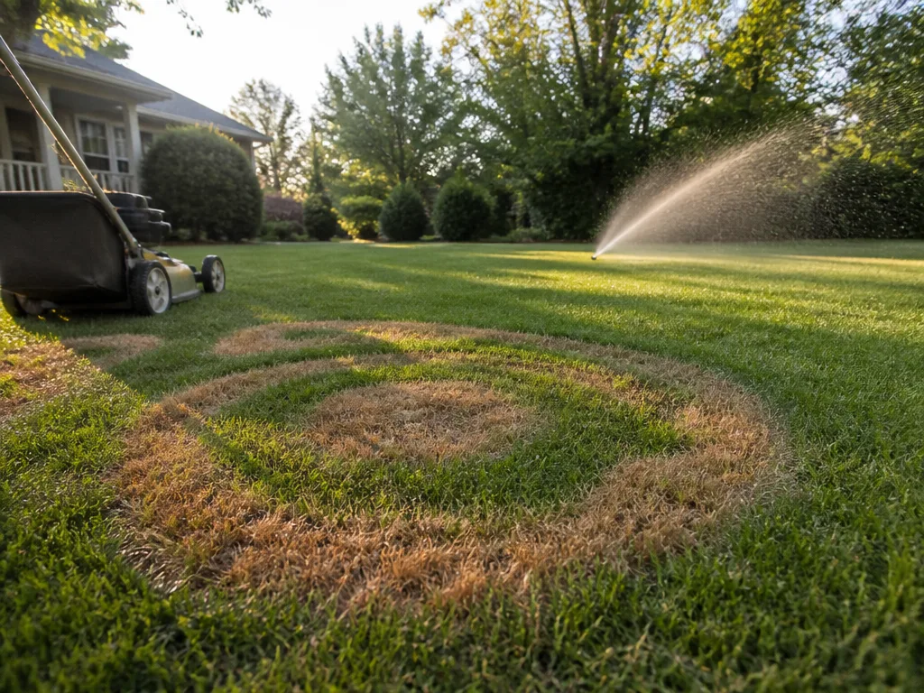 Brown Patch Signals a Real Flag for Athens Lawns