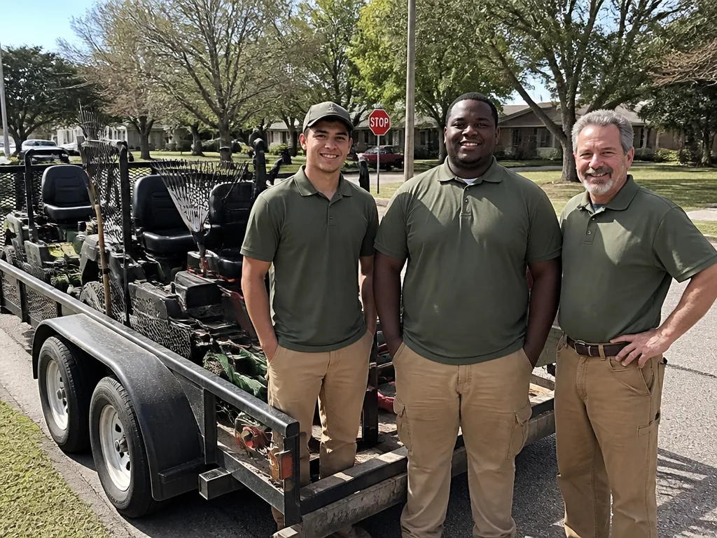 Chico Landscaping Athens team