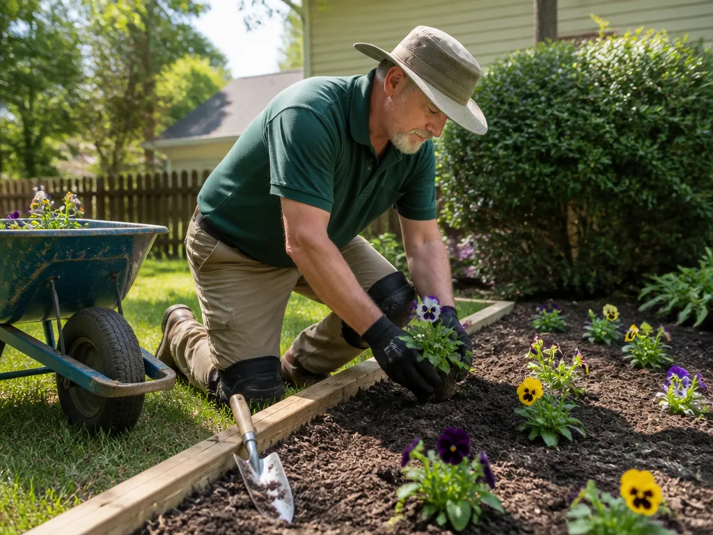 Flower Bed Installation