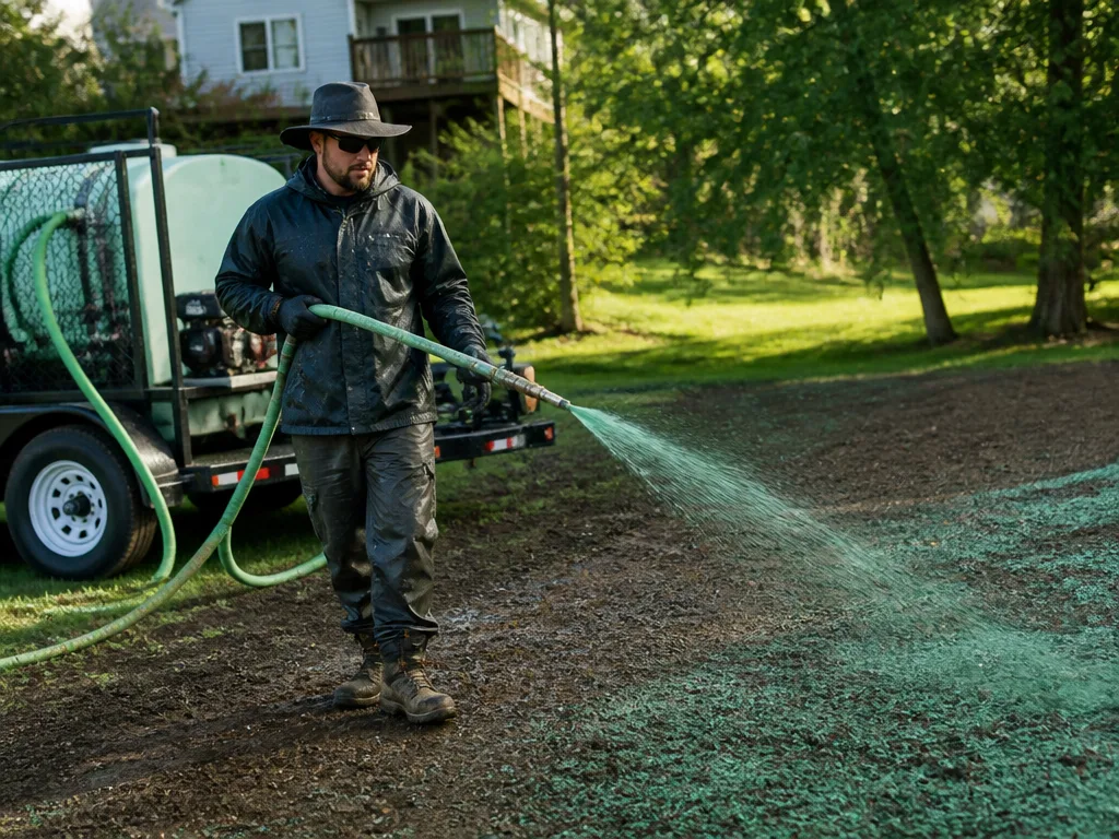 Hydroseeding